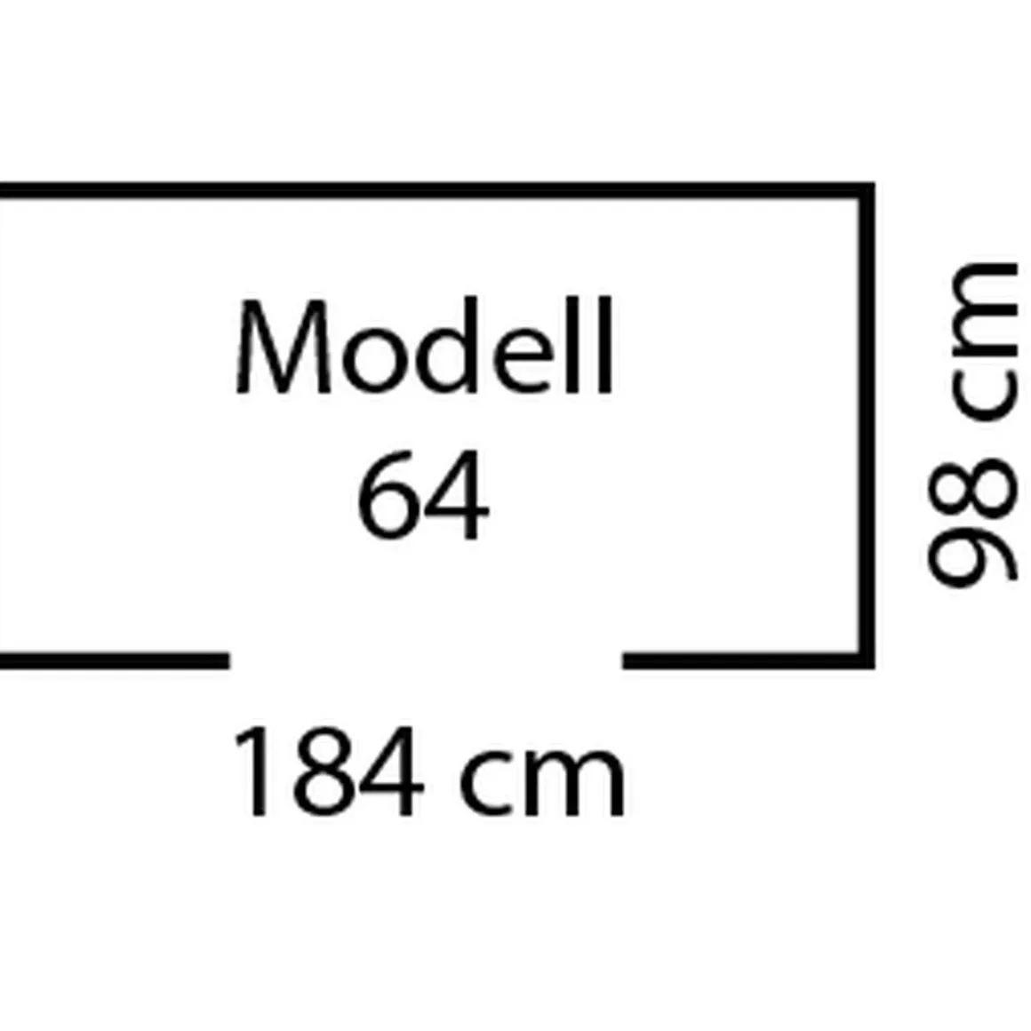 Pergart Gerätehaus Köln II 1,8m² weiß