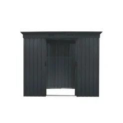 Pergart Gerätehaus Leipzig II 2m² anthrazit matt