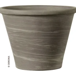 Pflanztopf Vasum Duo 21 cm graphit