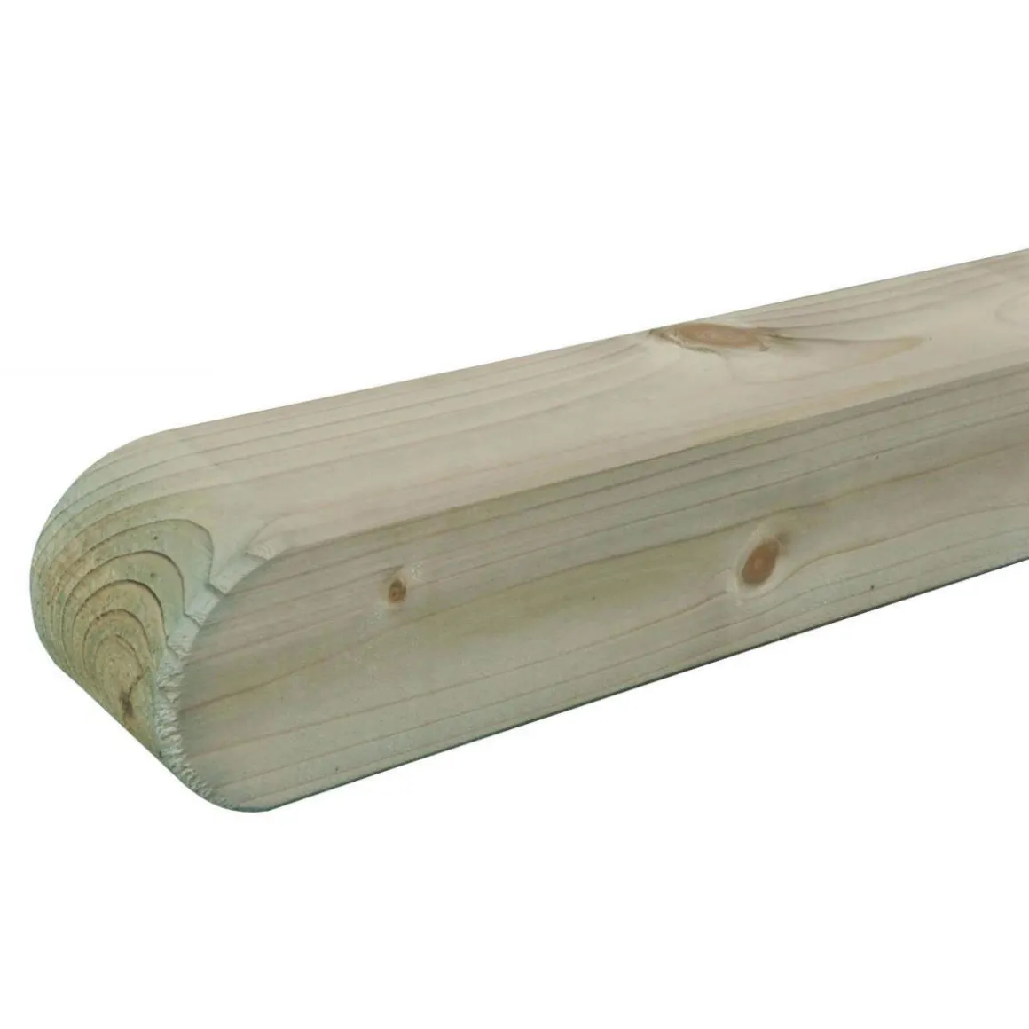 Pfosten 7 x 7 x 130 cm mit Rundkopf