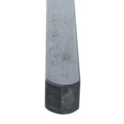 Pfosten 9 x 9 x 190 Kiefer dunkelgrau gebeizt für Dichtzaun