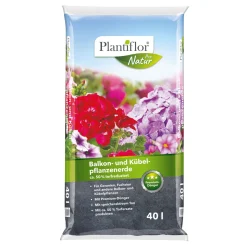 Plantiflor Balkon-/Kübelpflanzenerde 40L
