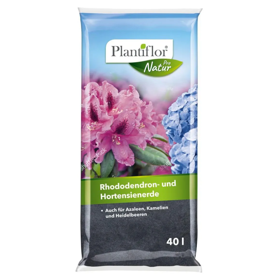Plantiflor Rhododendron- und Hortensienerde 40 L