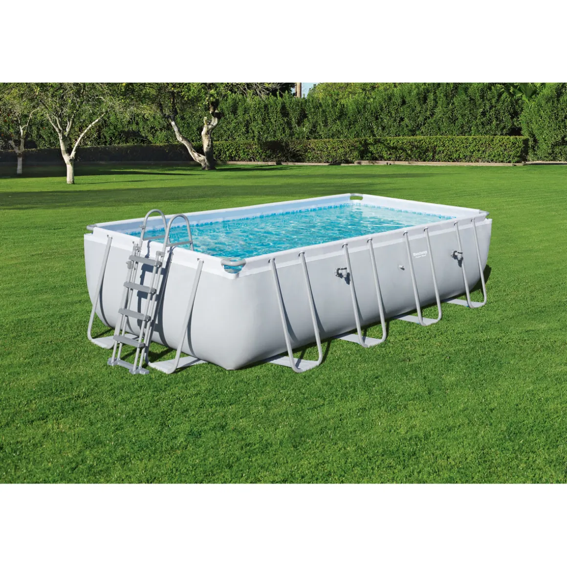 Pool-Sicherheitsleiter für Wandhöhe 107 - 122 cm