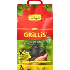 proFagus Grill-Holzkohlebriketts Grillis