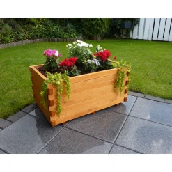 Promadino Pflanzkasten Siena mit Pflanzfolie