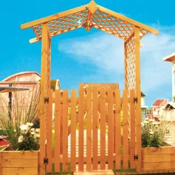 Promadino Rosenbogen mit Türen