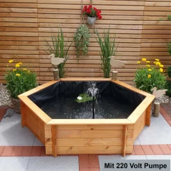 Promadino Sechseck-Hochteich 150 cm