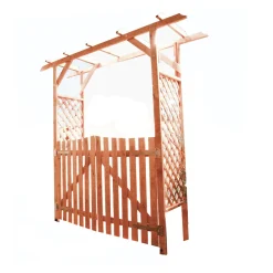 Promadino Set Pergola Bamberg mit Türen