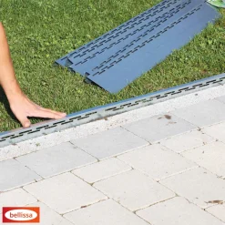 Rasenkante HighLIGHT mit Beleuchtungsoption 103 x 12,5 cm