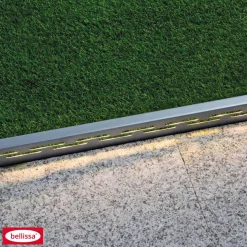 Rasenkante HighLIGHT mit Beleuchtungsoption 103 x 12,5 cm