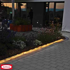 Rasenkante HighLIGHT mit Beleuchtungsoption 103 x 12,5 cm