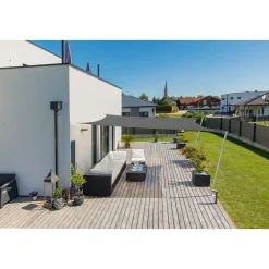 Rechteck-Segel Cannes 3 x 4 m anthrazit