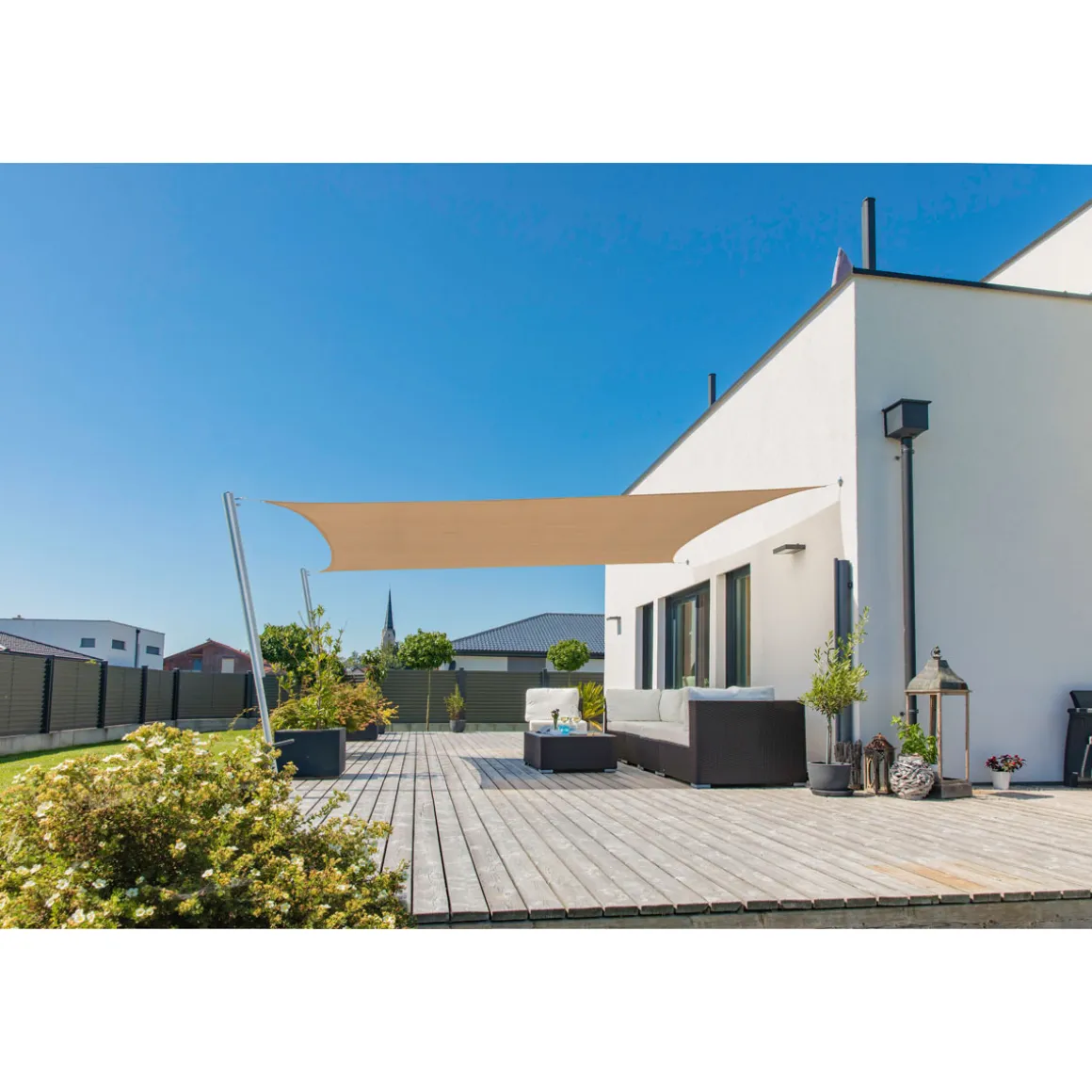 Rechteck-Segel Capri 3 x 4 m reed