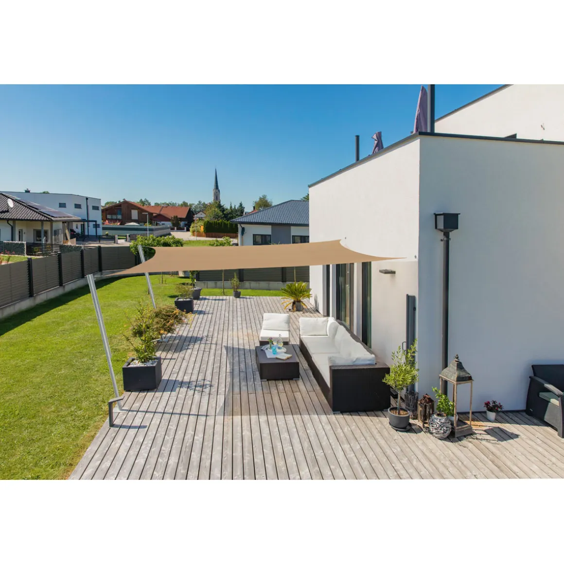 Rechteck-Segel Capri 3 x 4 m reed