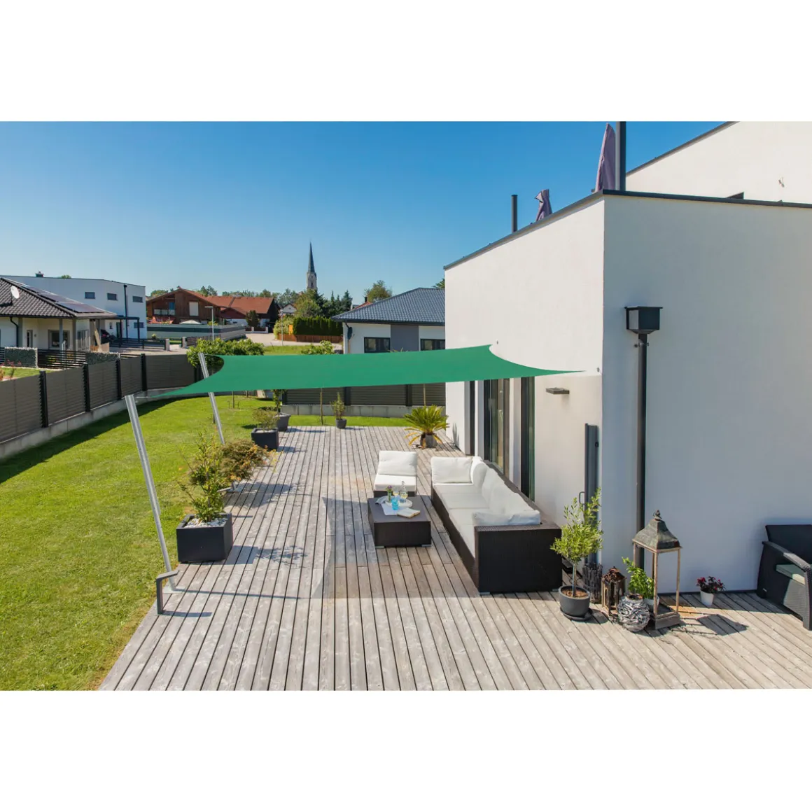 Rechteck-Segel Capri 3 x 4 m olive