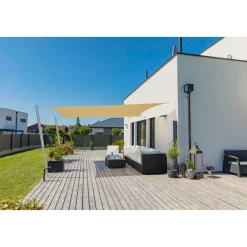 Rechteck-Segel Capri 3 x 4 m champagner