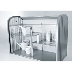 Rollladenbox StoreMax 117 x 109 x 73 cm silber-metallic