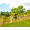 Rollzaun Natur 90 x 500 cm Staketen 90 cm