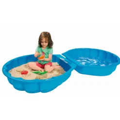 Sand- und Wasserspielmuschel blau
