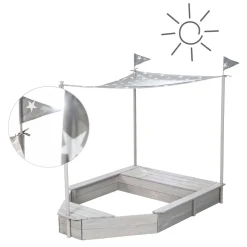 Sandkasten Boot 65 x 109 x 154 cm