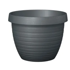 Scheurich Blumentopf Country Star 35 270 35 cm Metallic grau