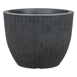 Scheurich Pflanzgefäß Barceo Durchmesser 40 cm Stony black