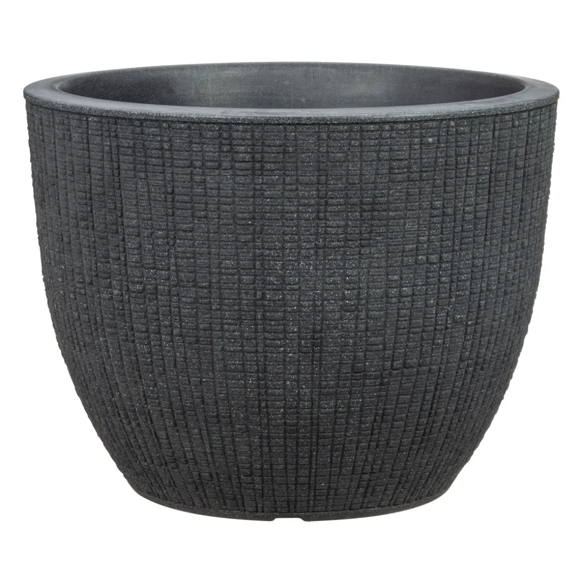 Scheurich Pflanzgefäß Barceo Durchmesser 40 cm Stony black