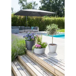 Scheurich Pflanzgefäß C-Cone Durchmesser 30 cm Stony Grey