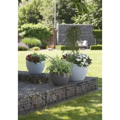 Scheurich Pflanzgefäß Stony 250 60 cm grau