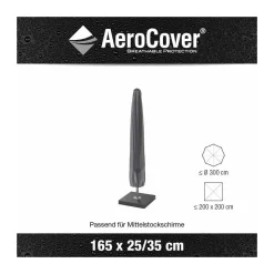 Schirmhülle AeroCover 165 x 25/35 cm atmungsaktiv
