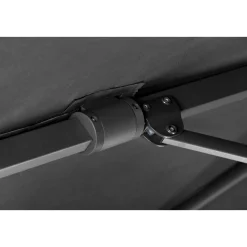 Schneider Schirme Ampelschirm Rhodos Twist 300 x 300 cm Anthrazit