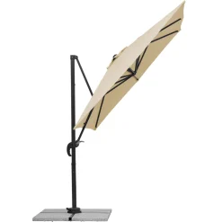 Schneider Schirme Ampelschirm Rhodos Junior 230 x 230 cm natur