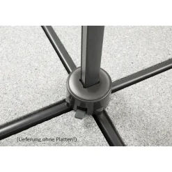 Schneider Schirme Ampelschirm Rhodos Junior 230 x 230 cm natur