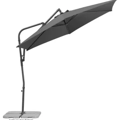 Schneider Schirme Sonnenschirm Genua Durchmesser 300 cm anthrazit