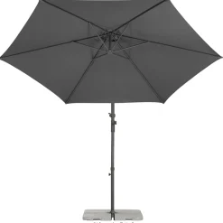 Schneider Schirme Sonnenschirm Genua Durchmesser 300 cm anthrazit