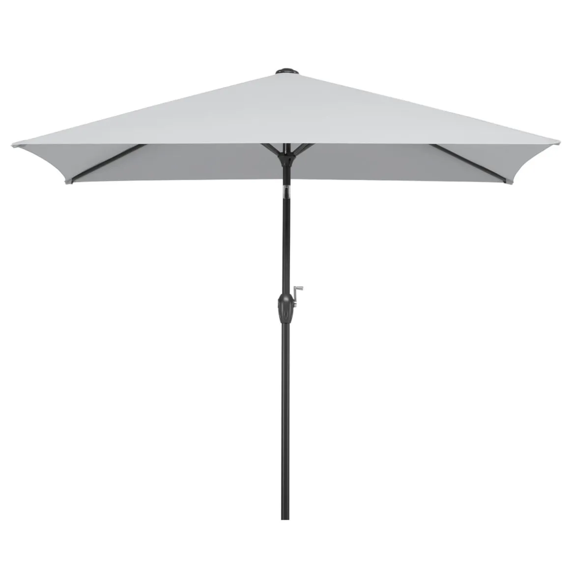 Schneider Schirme Sonnneschirm Bilbao 210 x 130 cm silbergrau