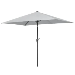 Schneider Schirme Sonnneschirm Bilbao 210 x 130 cm silbergrau