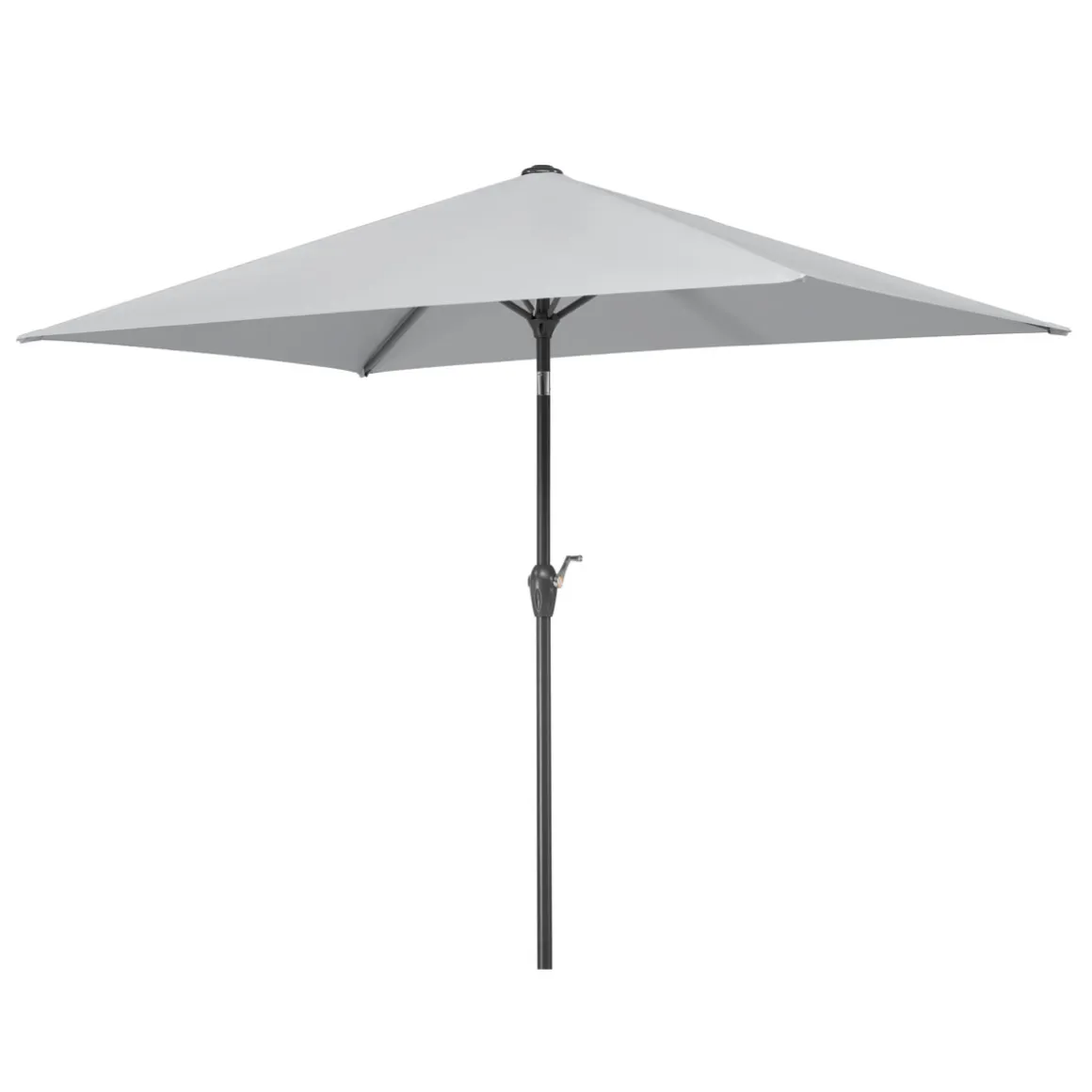 Schneider Schirme Sonnneschirm Bilbao 210 x 130 cm silbergrau