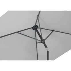 Schneider Schirme Sonnneschirm Bilbao 210 x 130 cm silbergrau