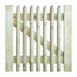 Senkrechtzauntor 100 x 100 cm