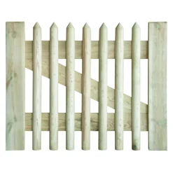 Senkrechtzauntor 100 x 80 cm