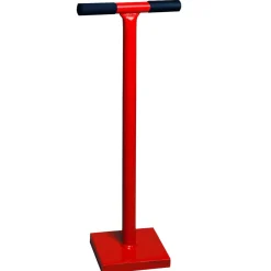 SHW Erdstamper 20 x 20 cm mit Stief rot