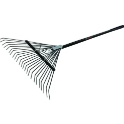 SHW Laubbesen Black Forest Professional mit Federstahlzinken und Stiel 135 cm