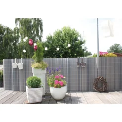 Sichtschutz Rügen lärche-grau 180 x 300 cm