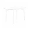 SIEGER Klapptisch 120 115 x 70 x 72 cm höhenverstellbar weiß