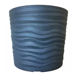 Siena Garden Gefäß Madrid Durchmesser 45 x 38 cm anthrazit