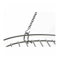 Siena Garden Grillrost „Inox“ zu Feuerschale „XXL“, inkl. Kette und S-Haken