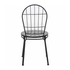 Siena Garden Stapelstuhl Como Gestell Stahl schwarz