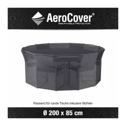 Sitzgruppenhülle AeroCover Durchmesser 200 x 85 cm atmungsaktiv